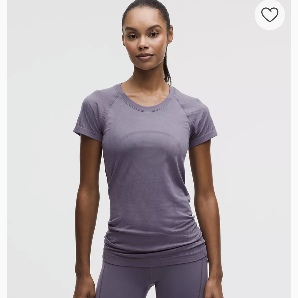 Lululemon | athletica Lavender Short Sleeve Tee | T-shirt | Size 12